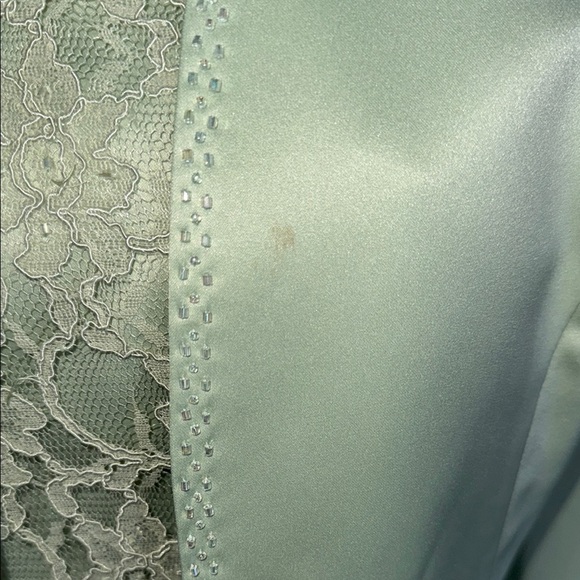 Maxi Green 3 piece jacket, top and Pencil Skirt ensemble for Cocktail Ev… - Picture 4 of 16